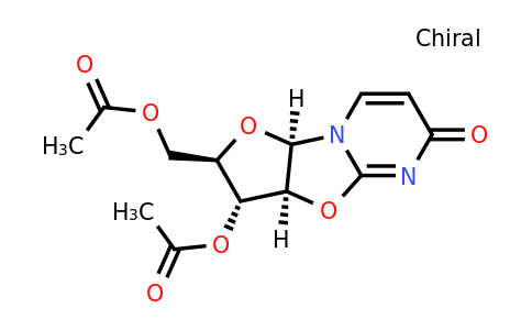 28309-53-7 | ((2R,3R,3aS,9aR)-3-Acetoxy-6-oxo-2,3,3a,9a-tetrahydro-6H-furo[2',3':4,5]oxazolo[3,2-a]pyrimidin-2-yl)methyl acetate