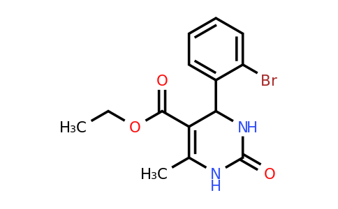 283593-06-6 | Ethyl 4-(2-bromophenyl)-6-methyl-2-oxo-1,2,3,4-tetrahydropyrimidine-5-carboxylate