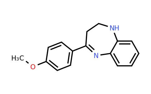283610-65-1 | 4-(4-Methoxyphenyl)-2,3-dihydro-1h-1,5-benzodiazepine