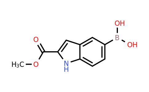 284660-86-2 | (2-(Methoxycarbonyl)-1H-indol-5-yl)boronic acid