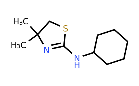n-Cyclohexyl-4,4-dimethyl-4,5-dihydrothiazol-2-amine