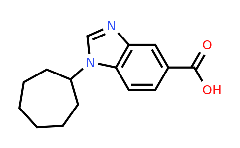 1-Cycloheptyl-1h-benzo[d]imidazole-5-carboxylic acid