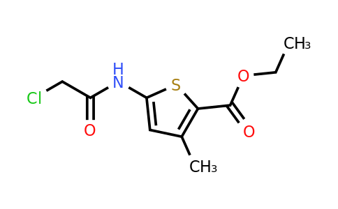 285138-55-8 | Ethyl 5-(2-chloroacetamido)-3-methylthiophene-2-carboxylate