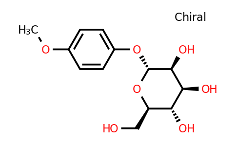 (2R,3S,4S,5S,6R)-2-(Hydroxymethyl)-6-(4-methoxyphenoxy)tetrahydro-2H-pyran-3,4,5-triol