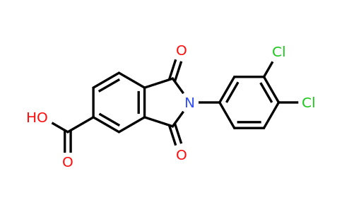 285552-82-1 | 2-(3,4-Dichlorophenyl)-1,3-dioxoisoindoline-5-carboxylic acid
