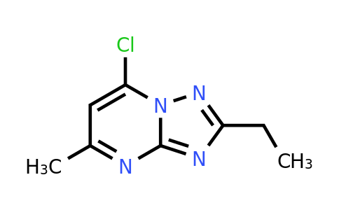 28565-42-6 | 7-Chloro-2-ethyl-5-methyl-[1,2,4]triazolo[1,5-a]pyrimidine