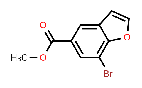 286836-79-1 | Methyl 7-bromo-1-benzofuran-5-carboxylate