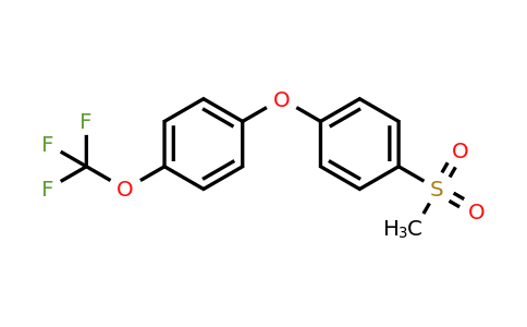 1-Methanesulfonyl-4-[4-(trifluoromethoxy)phenoxy]benzene