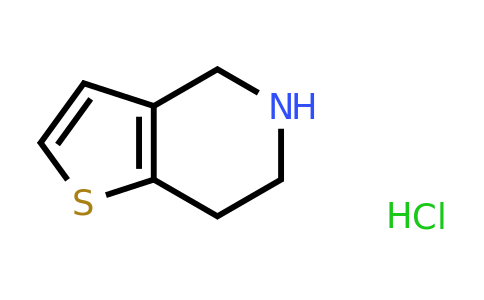 28783-41-7 | 4,5,6,7-Tetrahydrothieno[3,2-c]pyridine hydrochloride