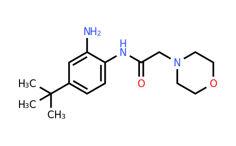 N-(2-amino-4-(tert-butyl)phenyl)-2-morpholinoacetamide