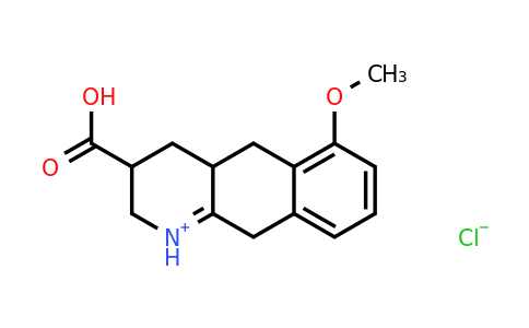 288389-25-3 | 3-Carboxy-6-methoxy-2,3,4,4a,5,10-hexahydrobenzo[g]quinolin-1-ium chloride