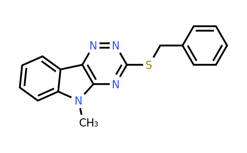 28899-09-4 | 3-(Benzylthio)-5-methyl-5H-[1,2,4]triazino[5,6-b]indole
