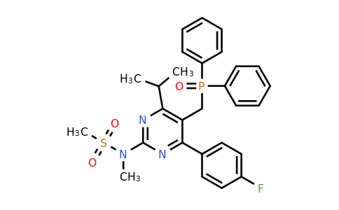 289042-10-0 | N-(5-((Diphenylphosphoryl)methyl)-4-(4-fluorophenyl)-6-isopropylpyrimidin-2-yl)-N-methylmethanesulfonamide