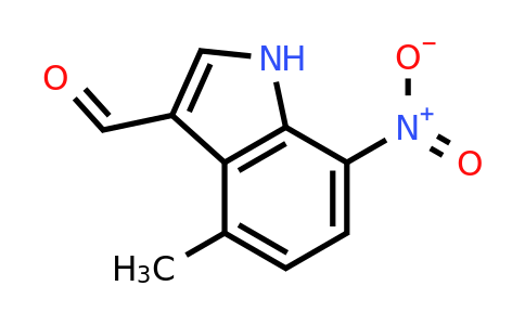 4-Methyl-7-nitro-1H-indole-3-carbaldehyde