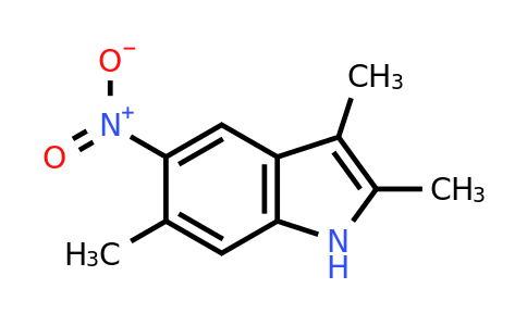 289685-81-0 | 2,3,6-Trimethyl-5-nitro-1H-indole