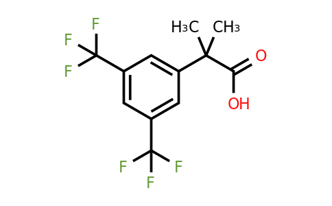 289686-70-0 | 2-(3,5-Bis(trifluoromethyl)phenyl)-2-methylpropanoic acid