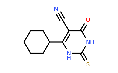 290313-19-8 | 6-Cyclohexyl-4-oxo-2-thioxo-1,2,3,4-tetrahydropyrimidine-5-carbonitrile