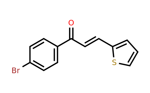 2910-79-4 | (2E)-1-(4-Bromophenyl)-3-(thiophen-2-yl)prop-2-en-1-one