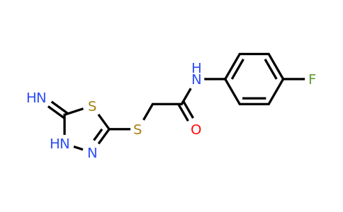 292057-71-7 | n-(4-Fluorophenyl)-2-((5-imino-4,5-dihydro-1,3,4-thiadiazol-2-yl)thio)acetamide