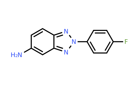 293737-98-1 | 2-(4-Fluorophenyl)-2H-benzo[d][1,2,3]triazol-5-amine