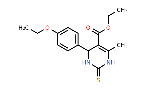 293764-13-3 | Ethyl 4-(4-ethoxyphenyl)-6-methyl-2-thioxo-1,2,3,4-tetrahydropyrimidine-5-carboxylate