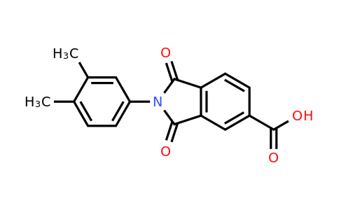 294667-04-2 | 2-(3,4-Dimethylphenyl)-1,3-dioxoisoindoline-5-carboxylic acid
