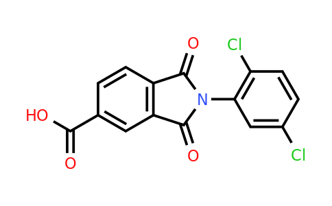 294861-48-6 | 2-(2,5-Dichlorophenyl)-1,3-dioxo-2,3-dihydro-1h-isoindole-5-carboxylic acid