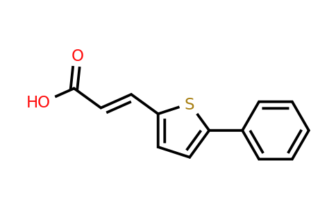 29488-42-4 | 3-(5-Phenylthiophen-2-yl)acrylic acid