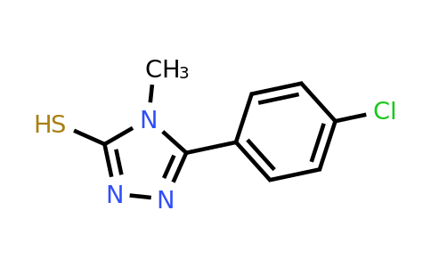 29527-27-3 | 5-(4-Chlorophenyl)-4-methyl-4H-1,2,4-triazol-3-yl hydrosulfide