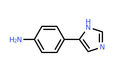 29528-28-7 | 4-(1H-Imidazol-4-yl)aniline