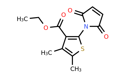 295347-54-5 | Ethyl 2-(2,5-dioxo-2,5-dihydro-1h-pyrrol-1-yl)-4,5-dimethylthiophene-3-carboxylate