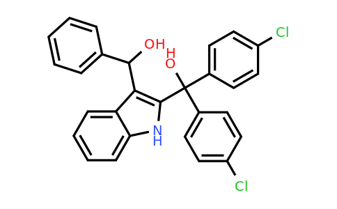 2956493-97-1 | Bis(4-chlorophenyl)(3-(hydroxy(phenyl)methyl)-1H-indol-2-yl)methanol