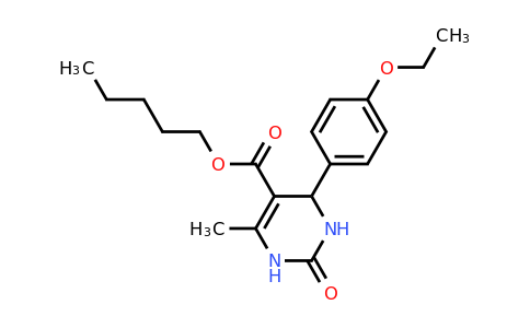 296262-62-9 | Pentyl 4-(4-ethoxyphenyl)-6-methyl-2-oxo-1,2,3,4-tetrahydropyrimidine-5-carboxylate
