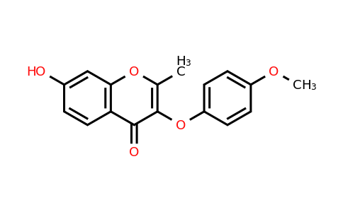 297148-24-4 | 7-Hydroxy-3-(4-methoxyphenoxy)-2-methyl-4h-chromen-4-one