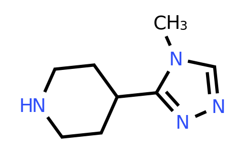 297172-18-0 | 4-(4-Methyl-4H-1,2,4-triazol-3-yl)piperidine