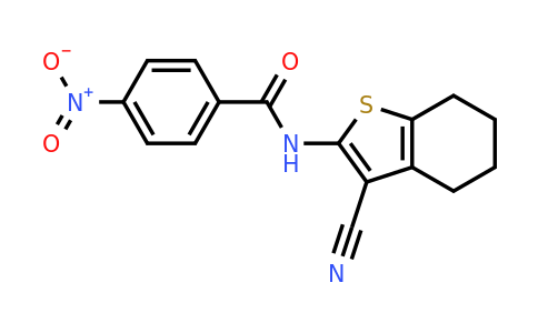 297763-76-9 | N-(3-cyano-4,5,6,7-tetrahydrobenzo[b]thiophen-2-yl)-4-nitrobenzamide