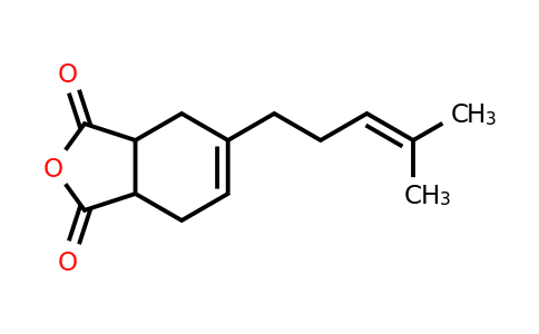 5-(4-Methylpent-3-en-1-yl)-3a,4,7,7a-tetrahydroisobenzofuran-1,3-dione