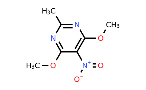 29939-34-2 | 4,6-Dimethoxy-2-methyl-5-nitropyrimidine