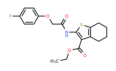 299417-45-1 | Ethyl 2-(2-(4-fluorophenoxy)acetamido)-4,5,6,7-tetrahydrobenzo[b]thiophene-3-carboxylate