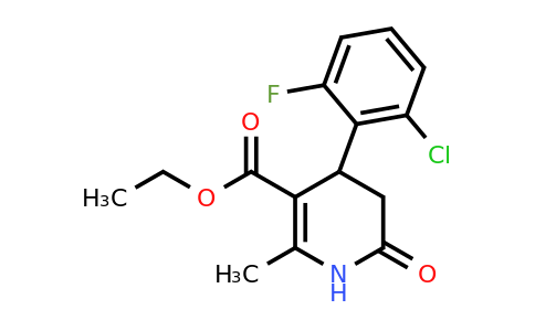 299920-90-4 | Ethyl 4-(2-chloro-6-fluorophenyl)-2-methyl-6-oxo-1,4,5,6-tetrahydropyridine-3-carboxylate