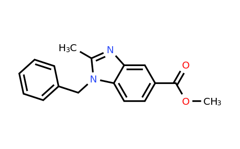 299927-11-0 | Methyl 1-benzyl-2-methyl-1,3-benzodiazole-5-carboxylate