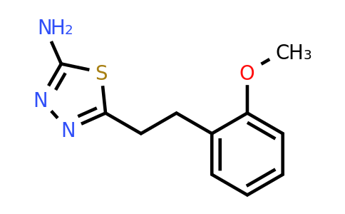 299932-80-2 | 5-(2-Methoxyphenethyl)-1,3,4-thiadiazol-2-amine