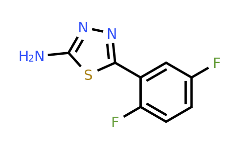 299932-95-9 | 5-(2,5-Difluorophenyl)-1,3,4-thiadiazol-2-amine