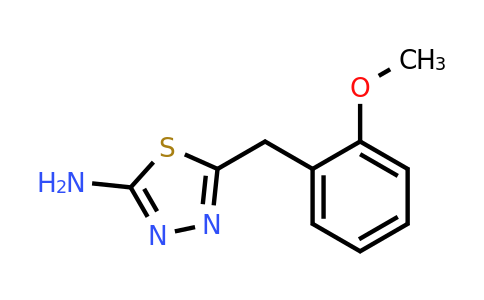 299936-70-2 | 5-[(2-Methoxyphenyl)methyl]-1,3,4-thiadiazol-2-amine