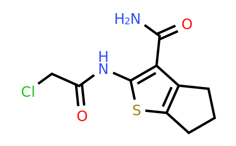 299954-05-5 | 2-(2-Chloroacetamido)-4H,5H,6H-cyclopenta[b]thiophene-3-carboxamide