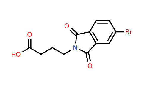 299964-12-8 | 4-(5-Bromo-1,3-dioxo-2,3-dihydro-1h-isoindol-2-yl)butanoic acid