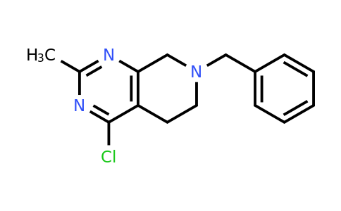 300552-41-4 | 7-Benzyl-4-chloro-2-methyl-5,6,7,8-tetrahydropyrido[3,4-d]pyrimidine