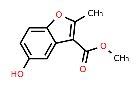 300556-63-2 | Methyl 5-hydroxy-2-methyl-1-benzofuran-3-carboxylate
