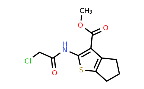 300676-39-5 | Methyl 2-(2-chloroacetamido)-5,6-dihydro-4H-cyclopenta[b]thiophene-3-carboxylate