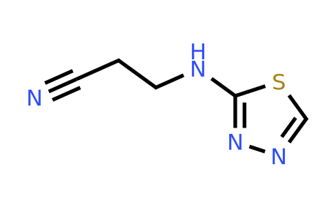 300686-01-5 | 3-[(1,3,4-thiadiazol-2-yl)amino]propanenitrile